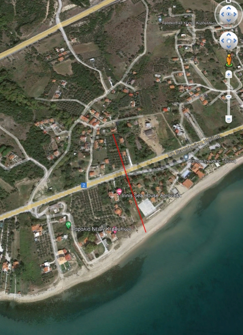 10-77683316 ΑΚΤΗ ΚΕΡΔΥΛΙΩΝ οικόπεδο