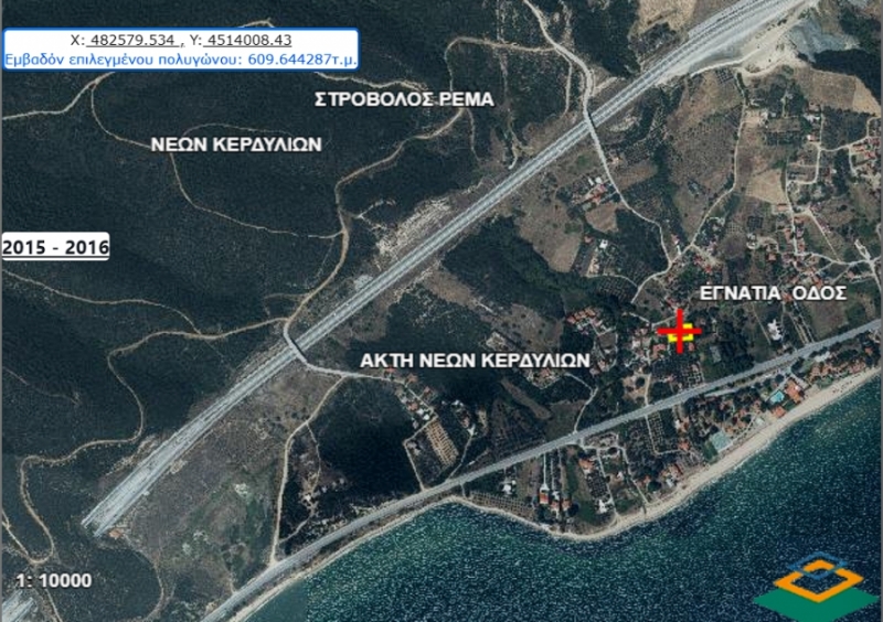 ΑΚΤΗ ΚΕΡΔΥΛΙΩΝ οικόπεδο