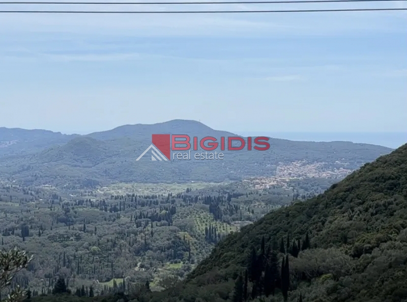 εξαιρετικό αμφιθεατρικό αγροτεμάχιο ΚΕΡΚΥΡΑ.