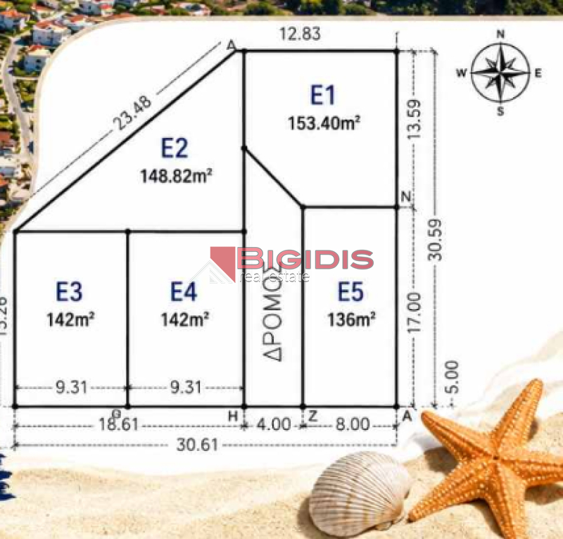 Κωδικός ακινήτου: 10-8521 – Άγιος Γεώργιος Παραλία Βρασνών ΠΩΛΕΙΤΑΙ οικοδομήσιμο οικόπεδο